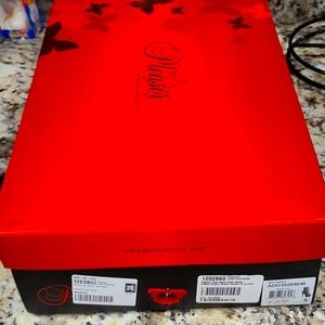 Pleaser heels, black vinyl, ADORE-1020, size 5, pole dance, dance